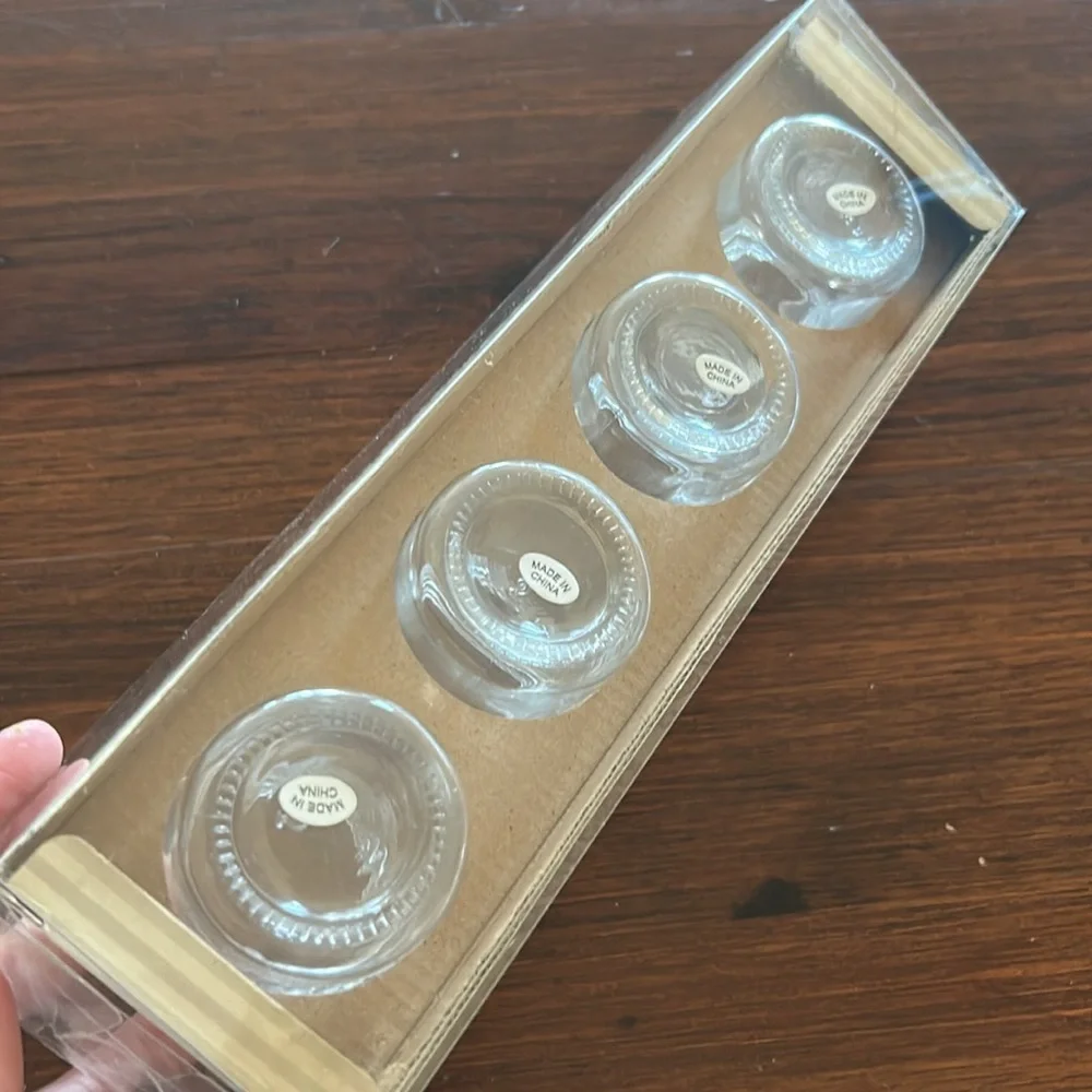 Mason Jar Shot Glass Set - Clear